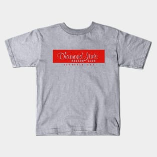 Retro Vintage Diamond Jim's Nevada Club Las Vegas Kids T-Shirt